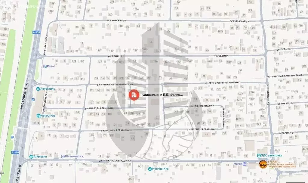 Участок в Краснодар, улица имени Г.М. Плотниченко (18 м) - Фото 1