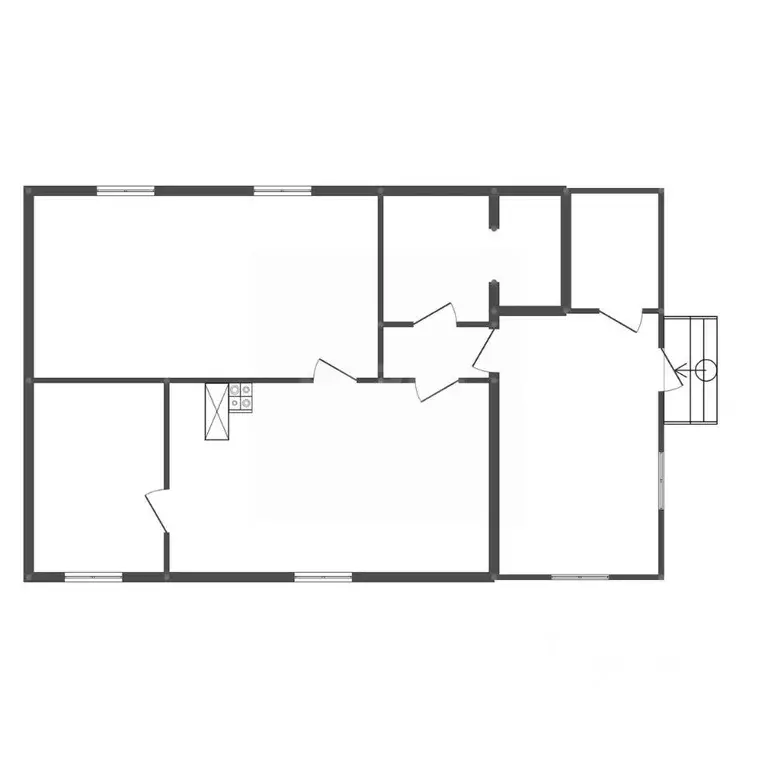 Дом в Амурская область, Свободненский район, пос. Бузули ул. Сосновая, ... - Фото 2