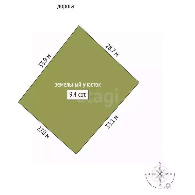 Участок в Ленинградская область, Всеволожский район, Колтушское ... - Фото 2