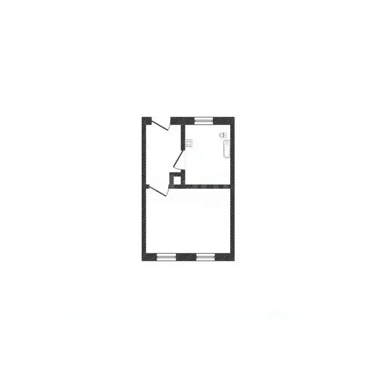 2-к кв. Белгородская область, Валуйский муниципальный округ, с. ... - Фото 1