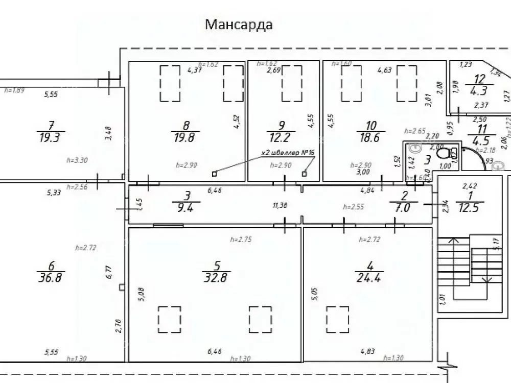 Помещение свободного назначения в Москва Летниковская ул., 18С1 (590 ... - Фото 1