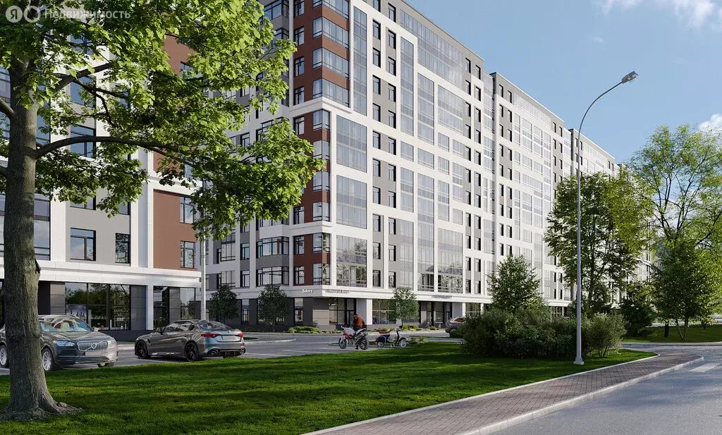 Квартира-студия: Кудрово, Солнечная улица, 12 (24.6 м) - Фото 2