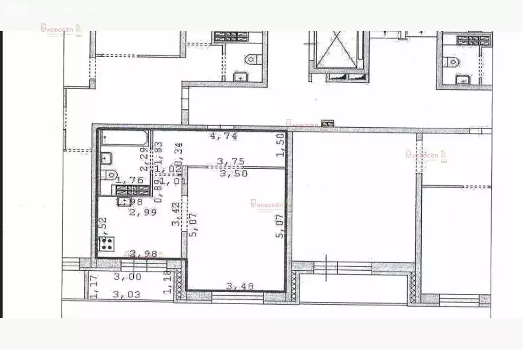 1-комнатная квартира: Среднеуральск, Лесная улица, 10 (38 м) - Фото 1