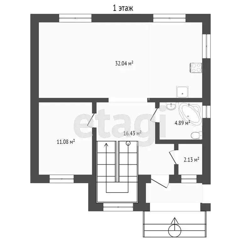 Дом в село Луговое, Макаровская улица (166.7 м) - Фото 1