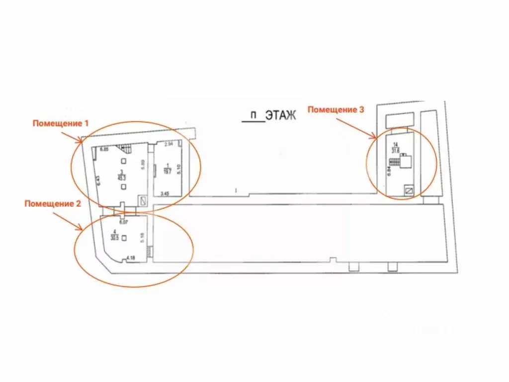 Помещение свободного назначения в Москва просп. Мира, 4С2 (316 м) - Фото 2