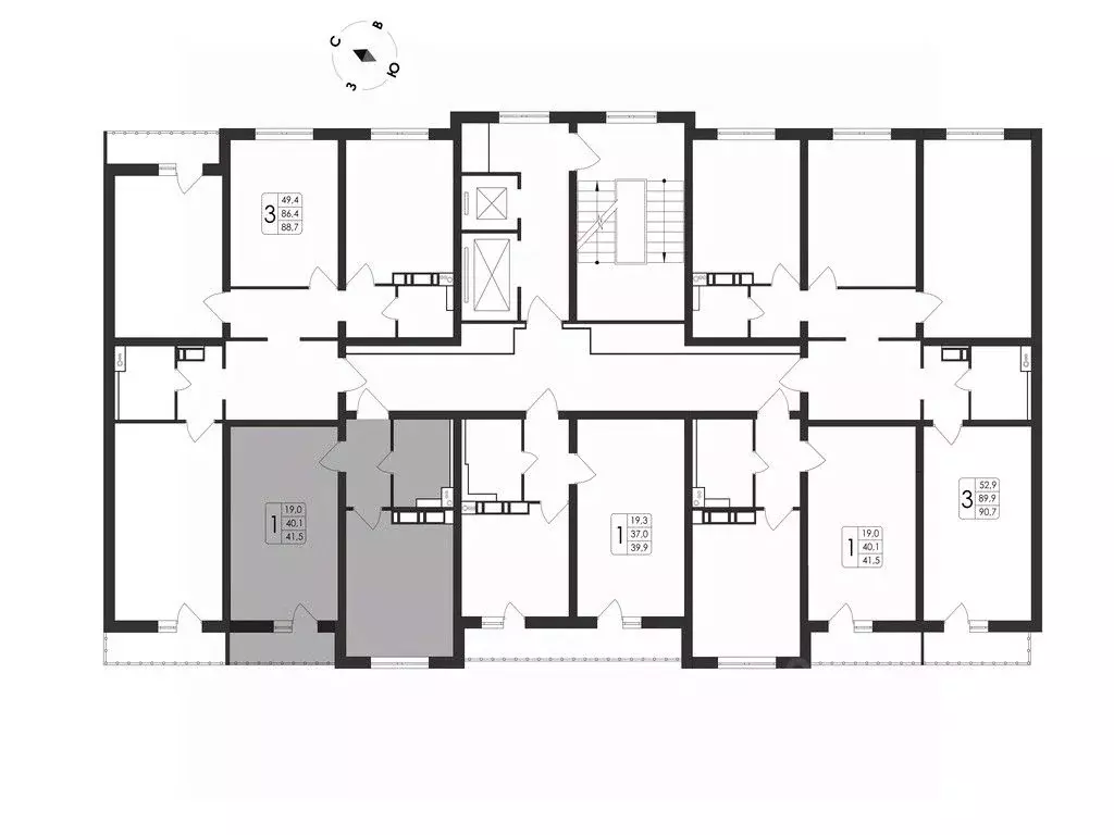1-к кв. Воронежская область, Воронеж Первое Мая мкр, Май жилой ... - Фото 2