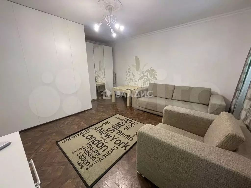 1-к. квартира, 35,8 м, 1/3 эт. - Фото 1