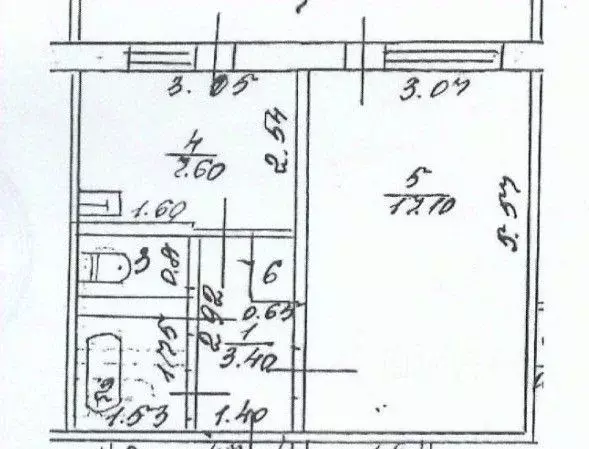 1-к кв. Нижегородская область, Кстово ул. Островского, 7 (32.7 м) - Фото 1