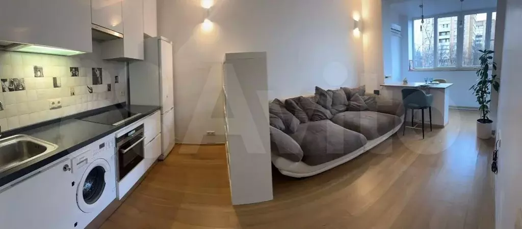 1-к. квартира, 40 м, 4/19 эт. - Фото 1