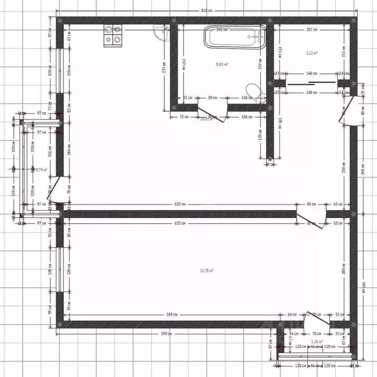 2-к кв. Иркутская область, Ангарск 189-й кв-л, 1 (50.5 м) - Фото 1