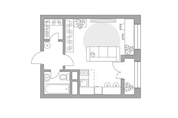 Квартира-студия: Балашиха, улица Яганова, 7 (32.03 м) - Фото 1