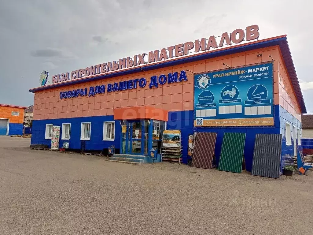 Торговая площадь в Пермский край, Пермский муниципальный округ, пос. ... - Фото 1