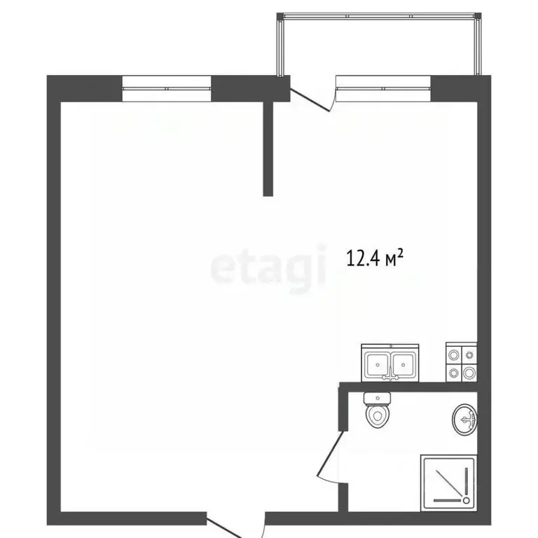 1-к кв. Московская область, Раменское ул. Семейная, 3 (40.7 м) - Фото 2
