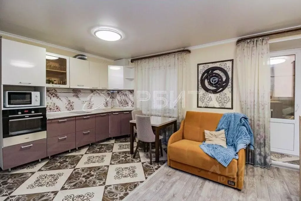 Студия Тюменская область, Тюмень ул. Самарцева, 177 (36.8 м) - Фото 1