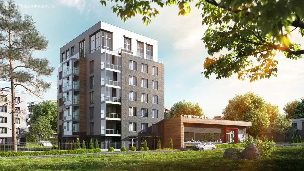 2-комнатная квартира: Светлогорск, Ольховая улица, 32к2 (46 м) - Фото 1