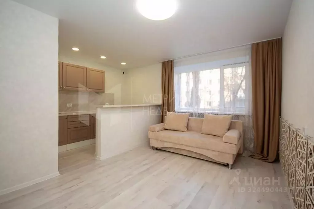 Студия Тюменская область, Тюмень Фабричная ул., 22 (25.0 м) - Фото 1