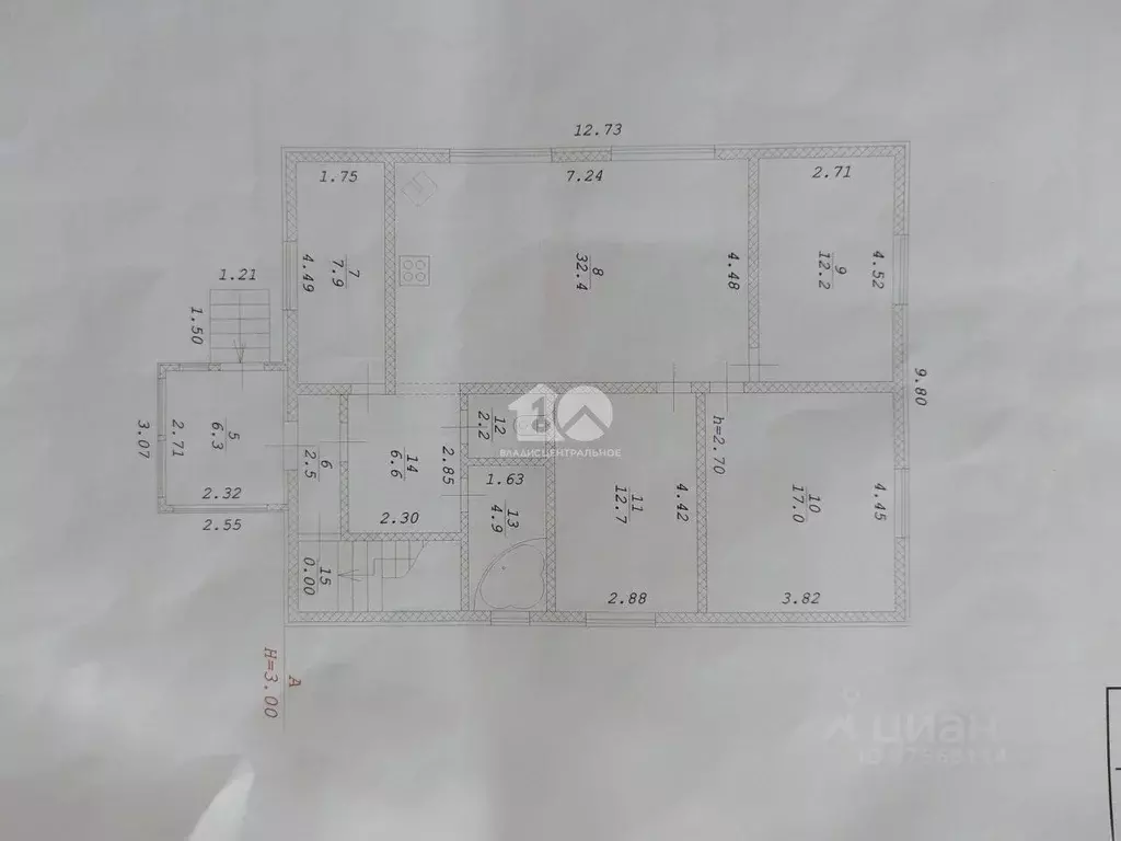 Дом в Новосибирская область, Новосибирский район, Каменский сельсовет, ... - Фото 2