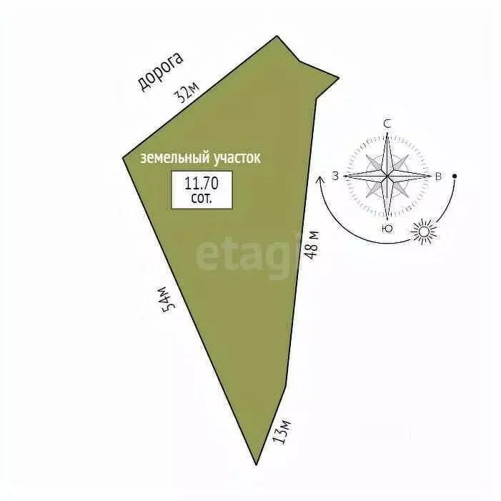 Участок в Крым, Ялта муниципальный округ, Кореиз пгт  (11.7 сот.) - Фото 2