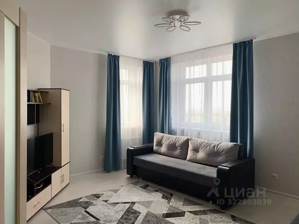 1-к кв. Татарстан, Казань Гвардейская ул., 59А (40.0 м) - Фото 1