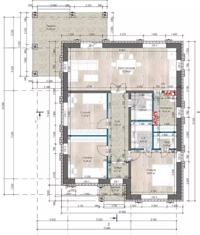 Дом в Ульяновская область, Ульяновский район, Ишеевка рп ул. ... - Фото 2