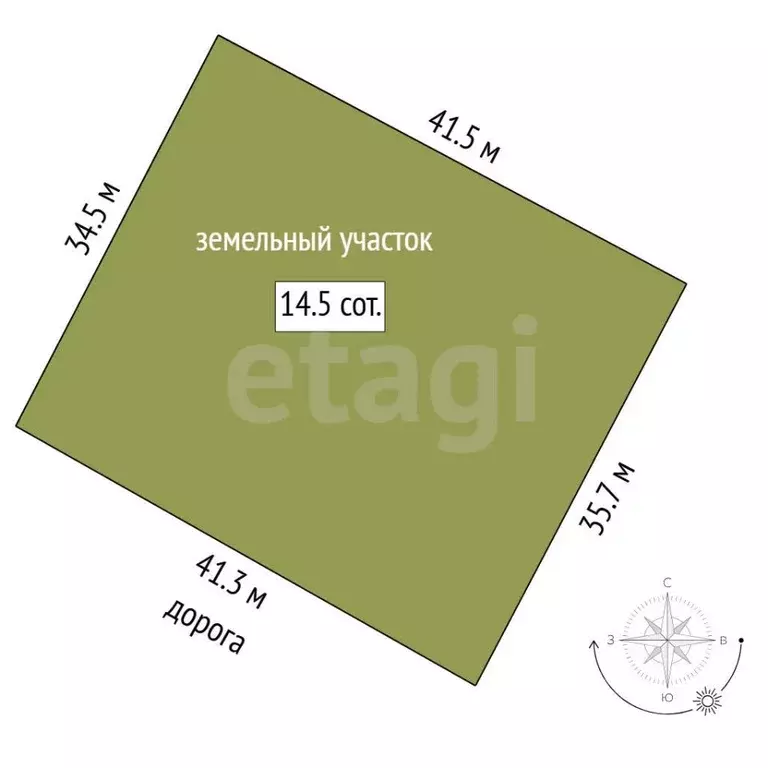 Участок в Тюменская область, Нижнетавдинский муниципальный округ, д. ... - Фото 1