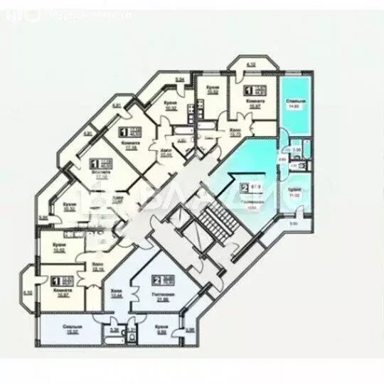 2-комнатная квартира: Раменское, улица Мира, 6 (67.9 м) - Фото 1