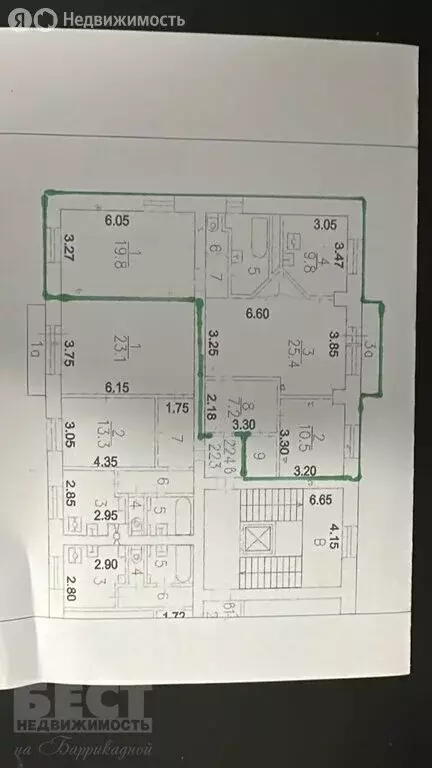 3-комнатная квартира: Москва, Новопесчаная улица, 17к4 (85.5 м) - Фото 2