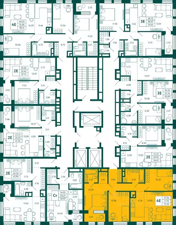 3-к кв. Башкортостан, Уфа Зеленая Роща жилрайон, Терле Парк жилой ... - Фото 2