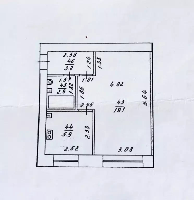 1-к кв. Кировская область, Киров ул. Гайдара, 6 (31.1 м) - Фото 2