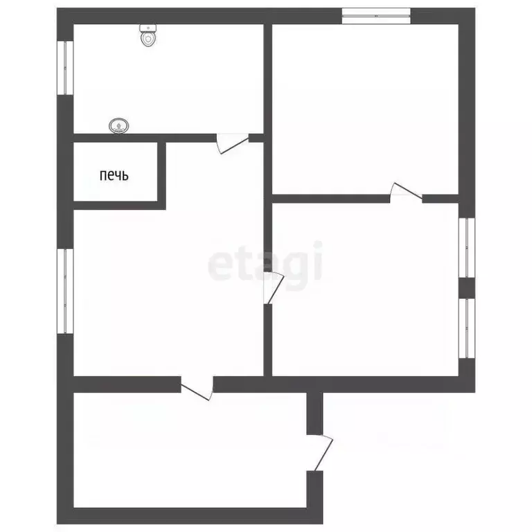 Дом в Свердловская область, Тугулымский муниципальный округ, с. ... - Фото 2