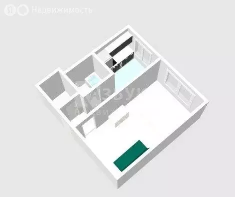 1-комнатная квартира: Воронеж, Ленинский проспект, 94/6 (30.3 м) - Фото 0