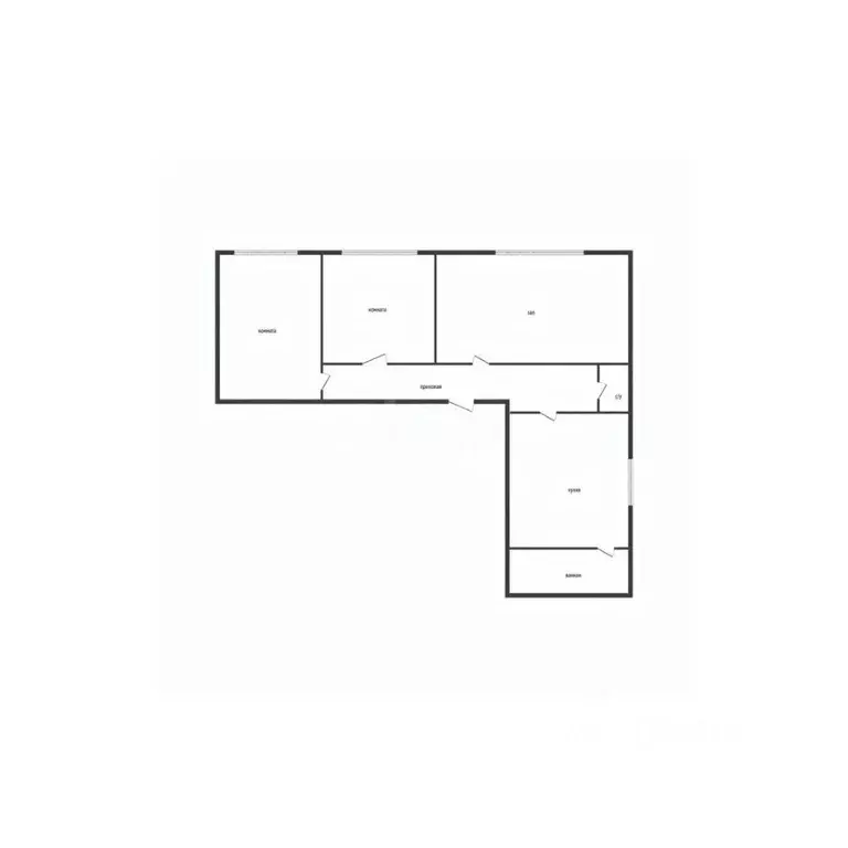 2-к кв. Смоленская область, Ярцево Советская ул., 14 (61.2 м) - Фото 2