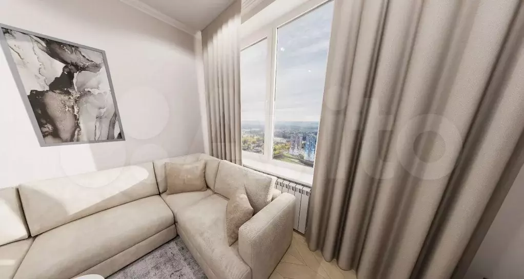 2-к. квартира, 60,1 м, 12/15 эт. - Фото 1