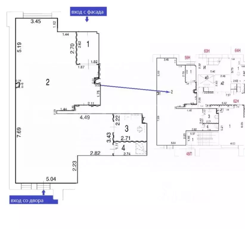 Помещение свободного назначения в Москва Родниковая ул., 5А (94 м) - Фото 2