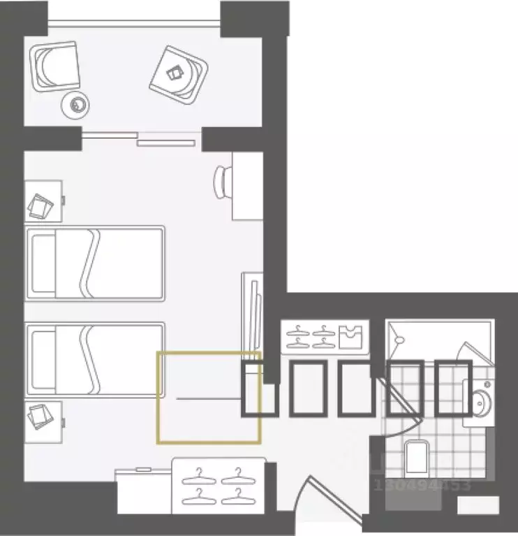 1-к кв. Краснодарский край, Сочи Адлер жилрайон, Курортный Городок ... - Фото 1