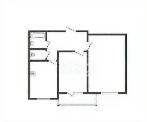 2-к кв. Курская область, Курск ул. Энгельса, 115/3 (64.6 м) - Фото 2