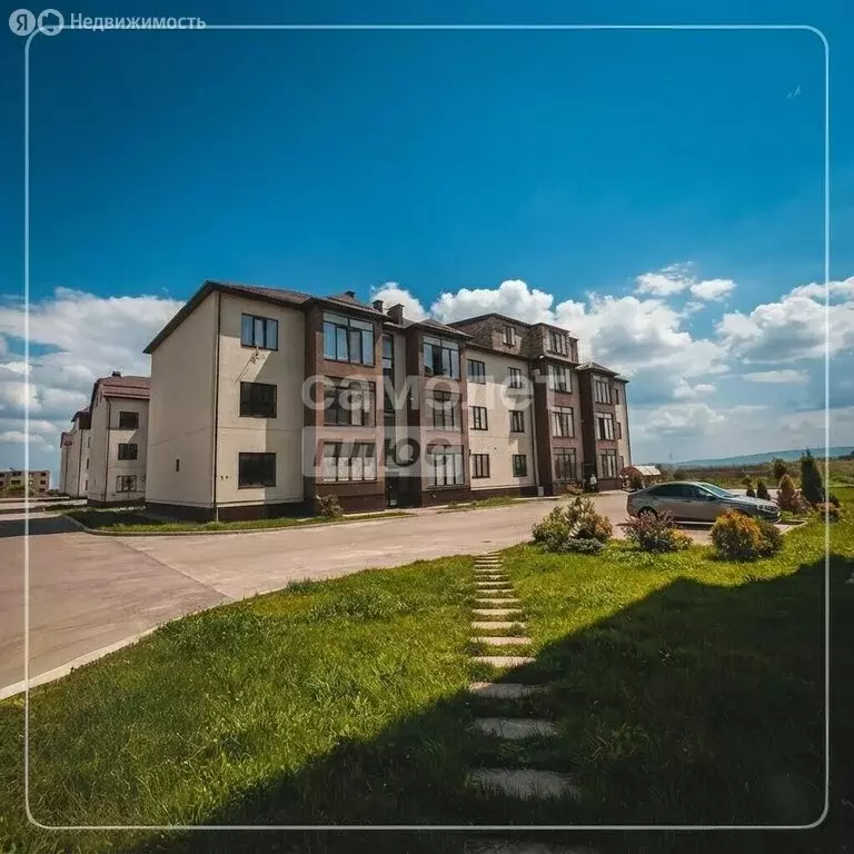 3-комнатная квартира: Чегем, улица имени М.В. Сижажева, 1Ак16 (94 м) - Фото 1