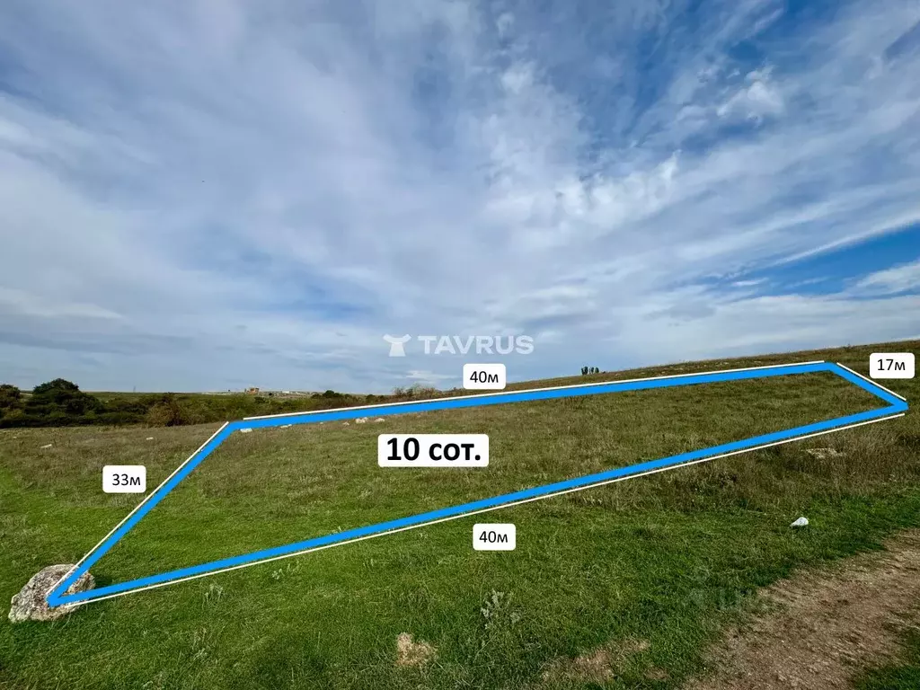 Участок в Крым, Симферопольский район, Перовское с/пос, с. Ключи ул. ... - Фото 1