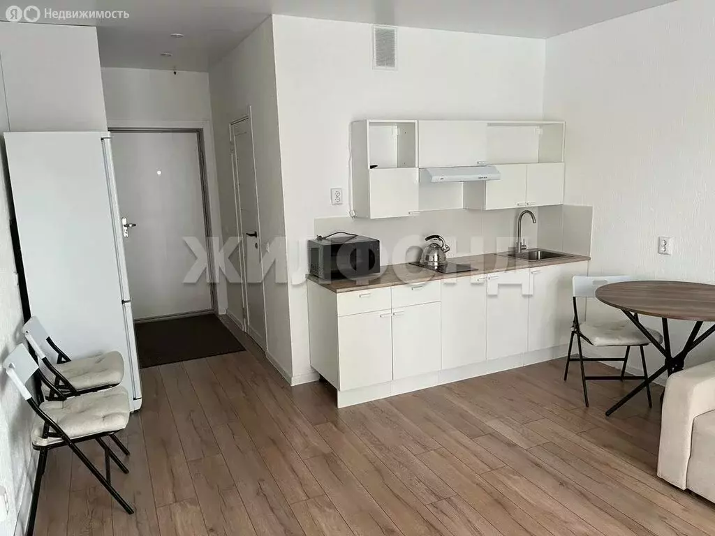 Квартира-студия: Новосибирск, Первомайский район, микрорайон Весенний, ... - Фото 2