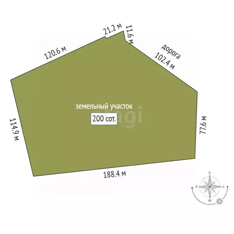 Участок в Ленинградская область, Всеволожский район, Колтушское ... - Фото 2