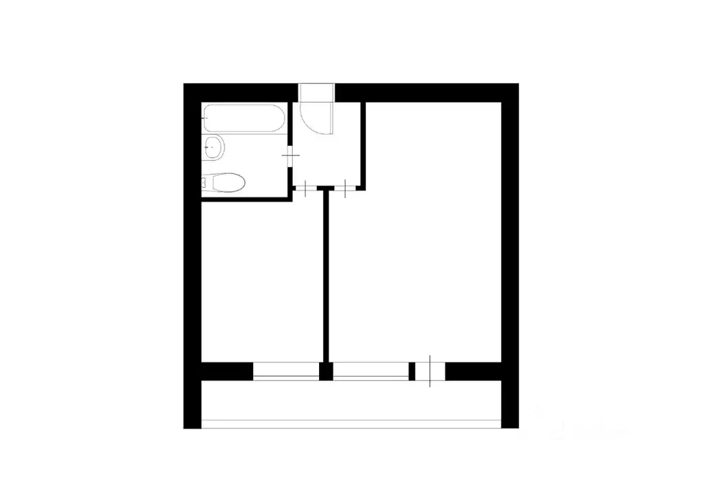 1-к кв. Московская область, Балашиха ул. Объединения, 3 (34.4 м) - Фото 1