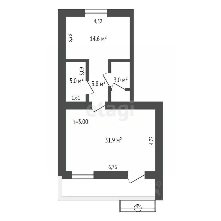 Офис в Амурская область, Благовещенск ул. Фрунзе, 48 (60 м) - Фото 1