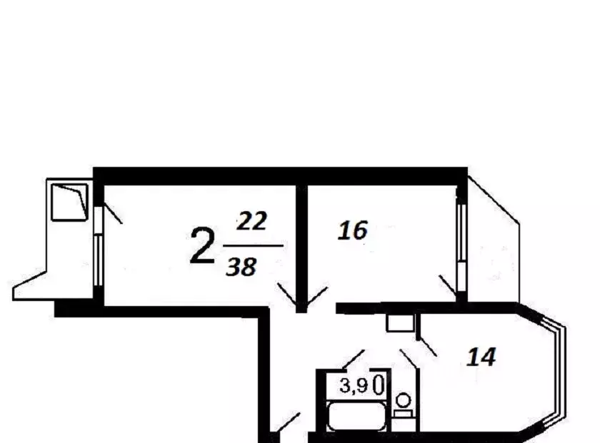 2-к кв. Москва Бескудниковский бул., 19к2 (60.0 м) - Фото 2