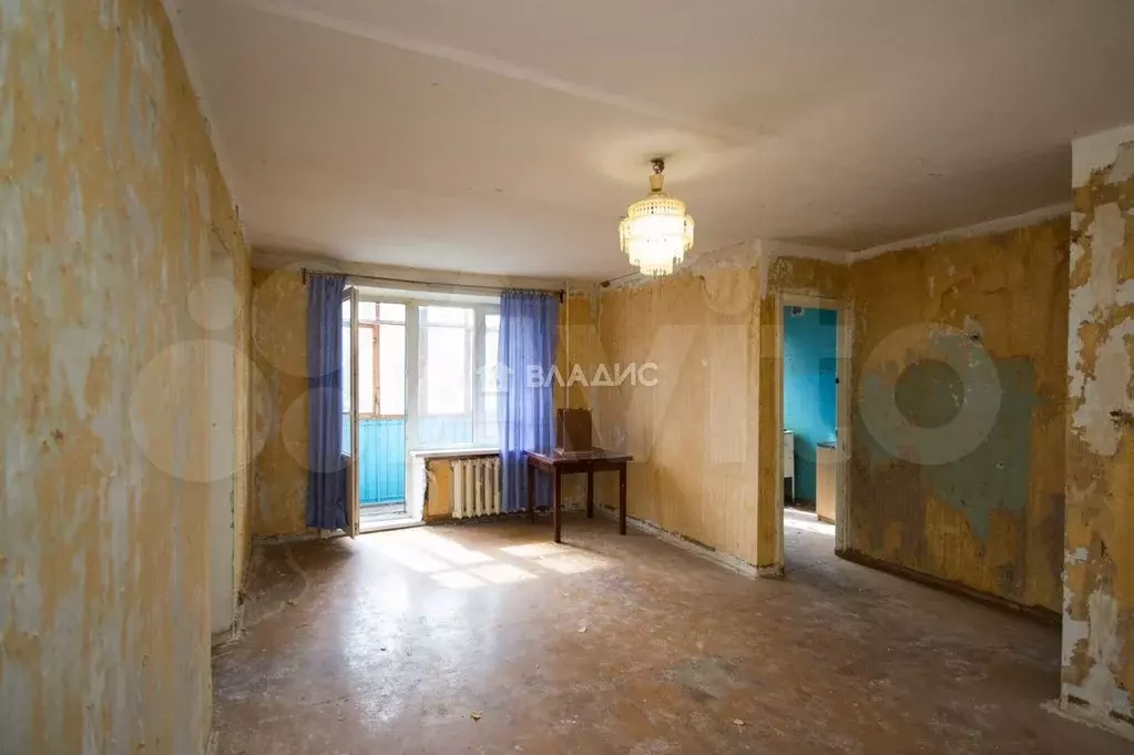 2-к. квартира, 43 м, 4/9 эт. - Фото 1