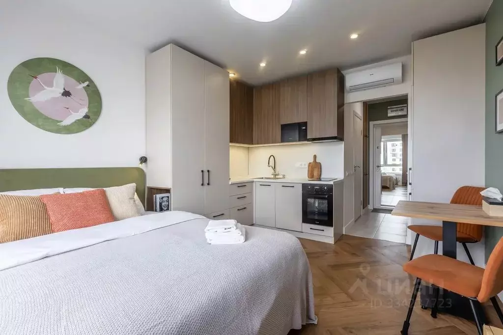 Студия Москва ул. Римского-Корсакова, 2 (25.0 м) - Фото 2
