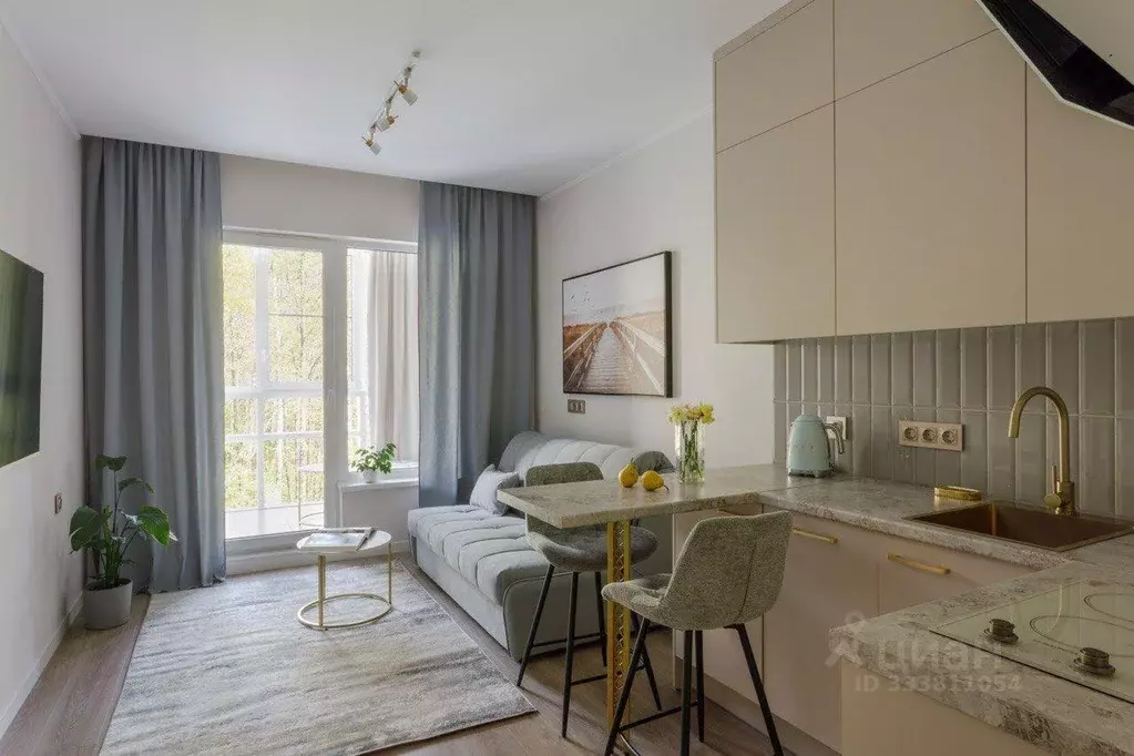 Квартира, студия, 27.7 м - Фото 1