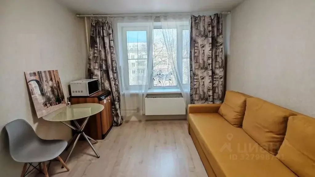 Студия Москва Окская ул., 28К3 (17.0 м) - Фото 2