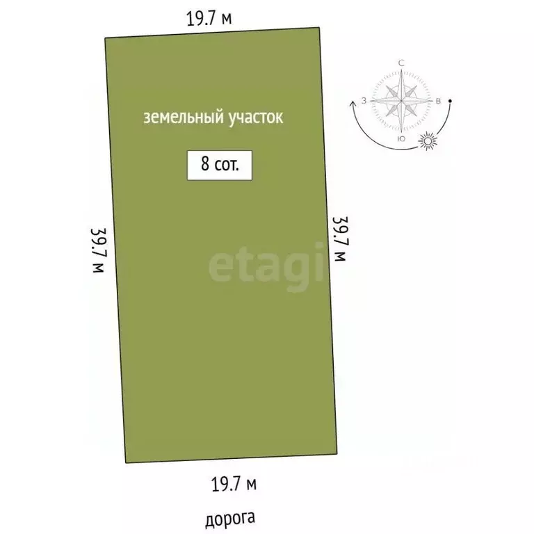 Участок в Тюменская область, Нижнетавдинский район, Журавли ДНП  (8.0 ... - Фото 1