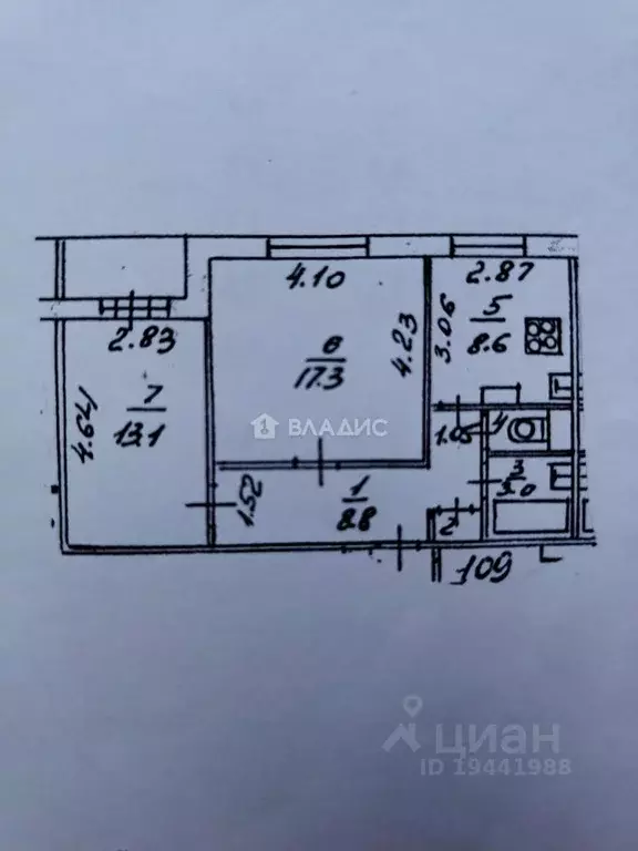 2-к кв. Московская область, Ленинский городской округ, пос. Развилка ... - Фото 2