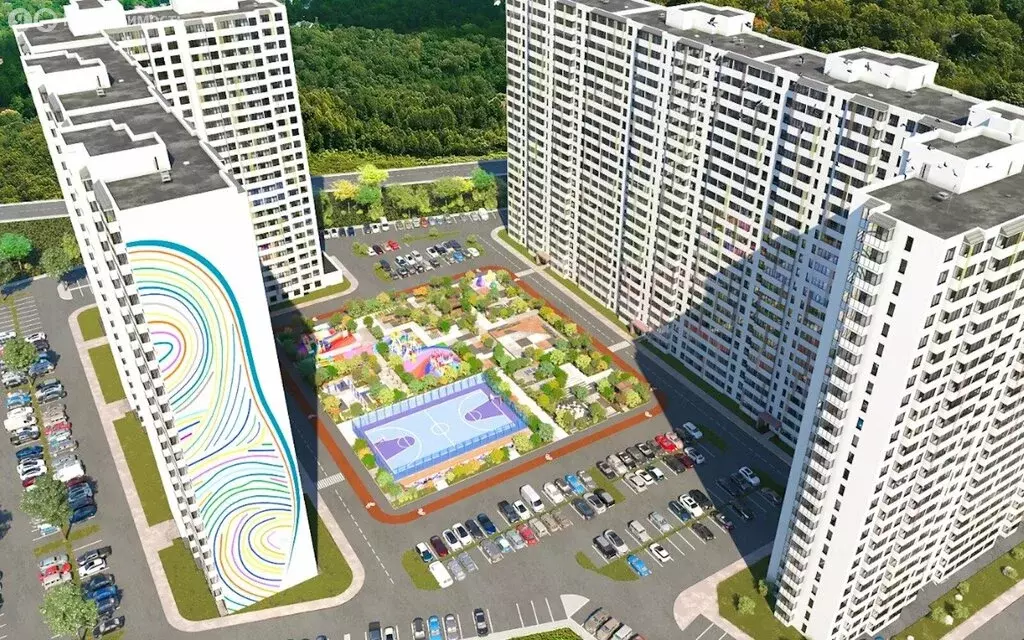 Квартира-студия: Новосибирск, улица Бородина, 54 (30.8 м) - Фото 1